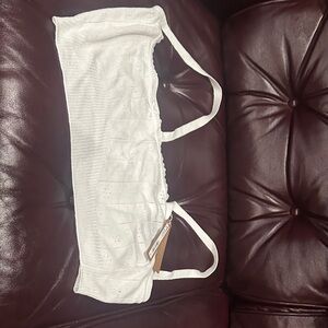 SKIMS Sweater Pointelle Bralette Marble